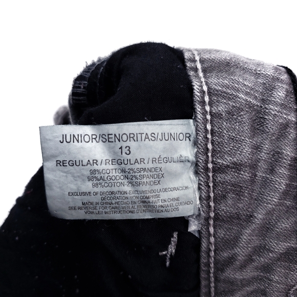 l.e.i. Vintage Haley Denim Mini Skirt - Picture 5 of 6